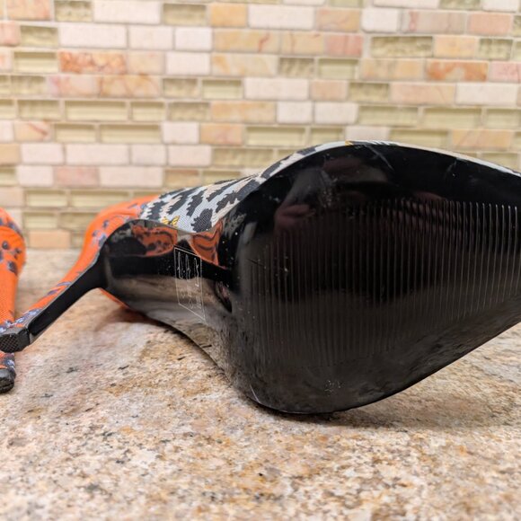 ASOS Women's Wide Fit Putty Point Pumps Mixed Floral Animal Print Modern Size 6 - Picture 6 of 11